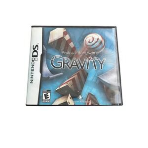 Professor Heinz Wolff's Gravity Nintendo DS Game CIB Physics Puzzle Deep Silver